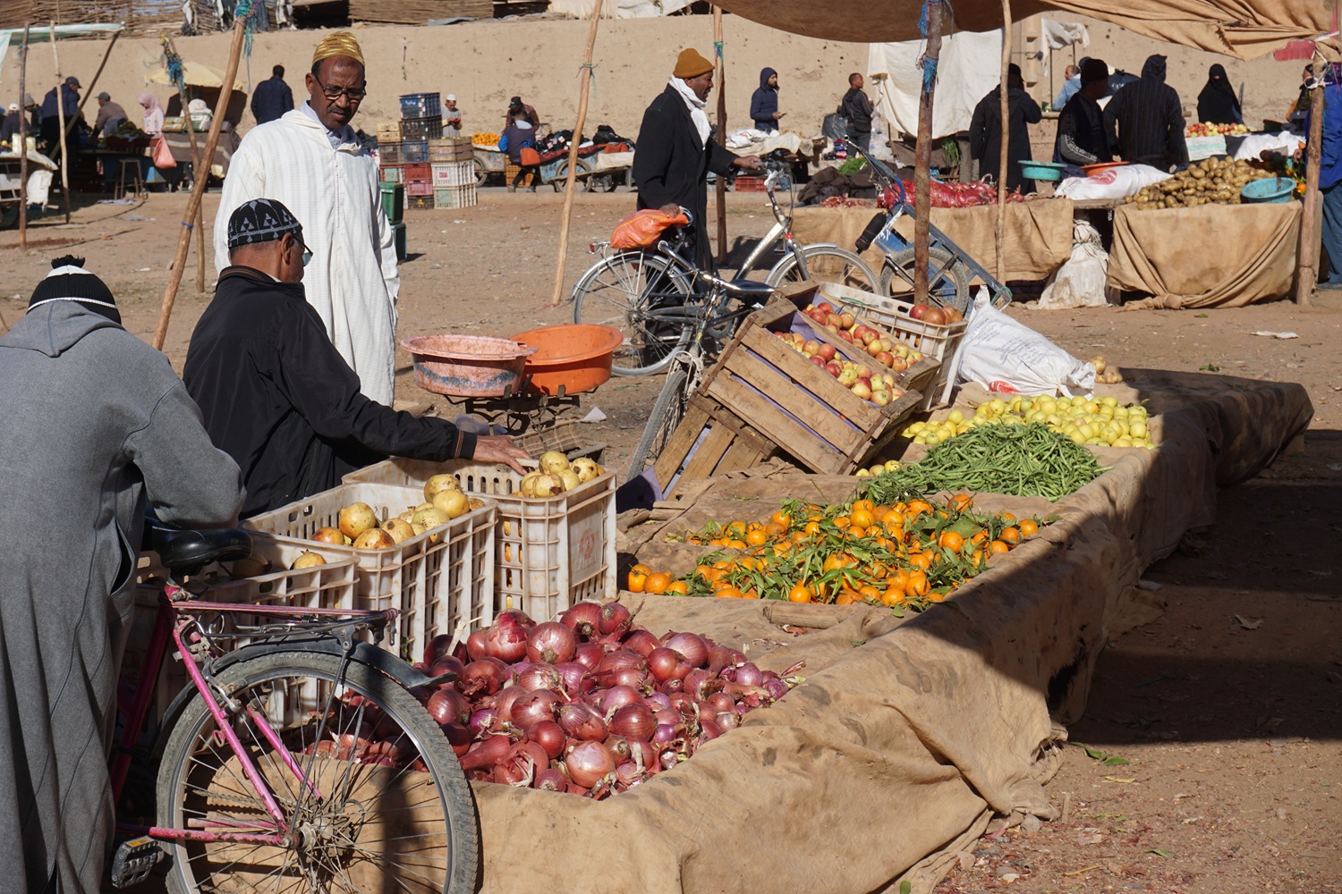 Return from Ouarzazate to Marrakech via Aït Ben Haddou and the High Atlas Mountains after a guided walking adventure in Morocco.