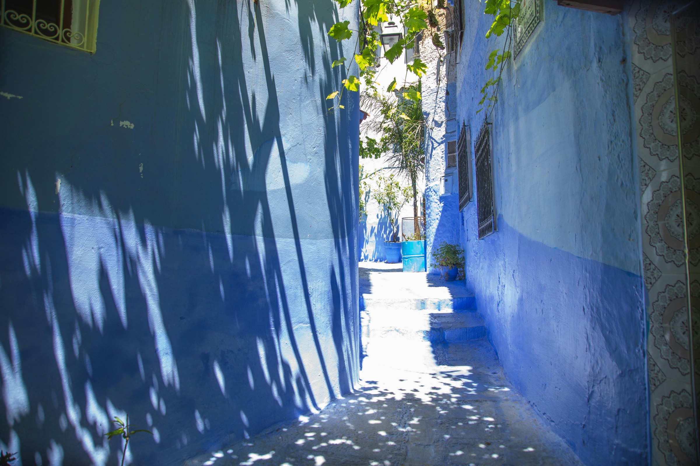 Chefchaouen blue streets and Rif Mountain setting during a private luxury Morocco itinerary from Tangier.