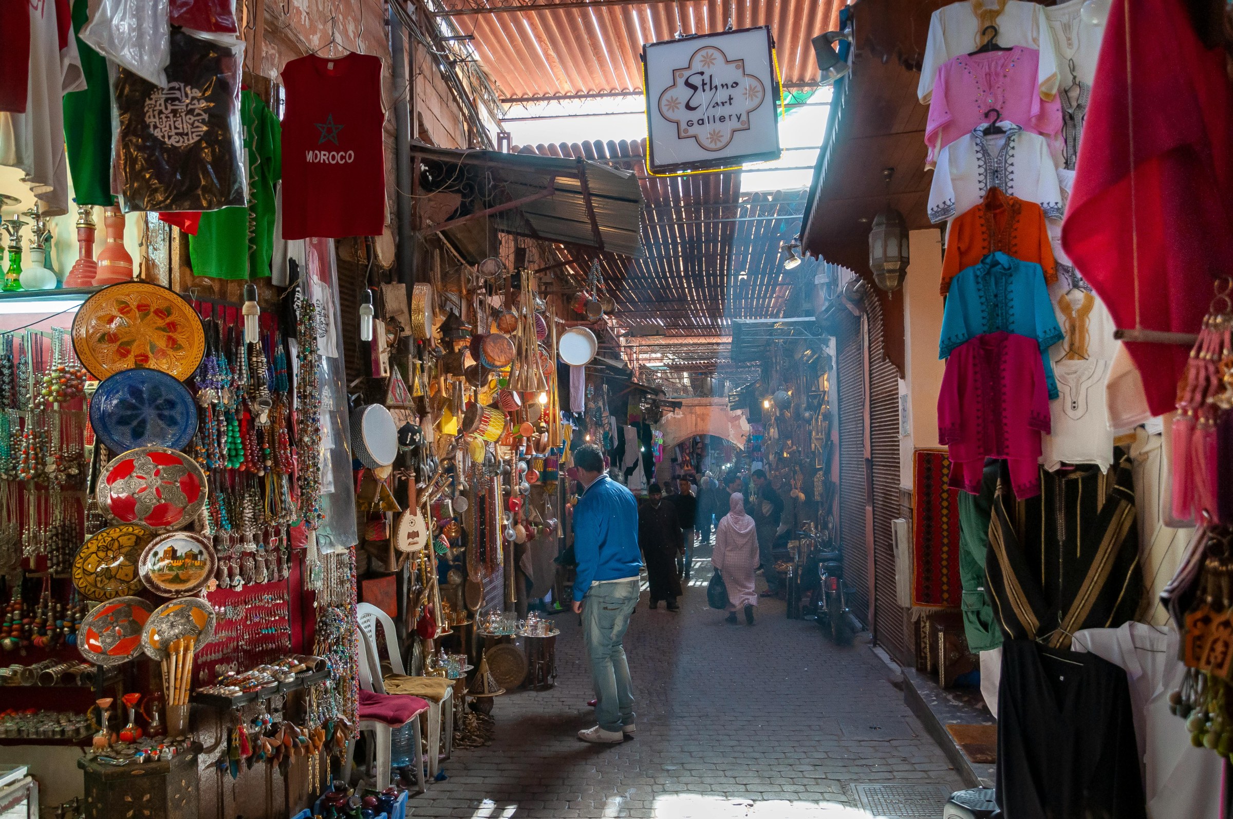 Private guided visit of Marrakech medina, Bahia Palace, Ben Youssef Madrasa, gardens and luxury riad atmosphere.