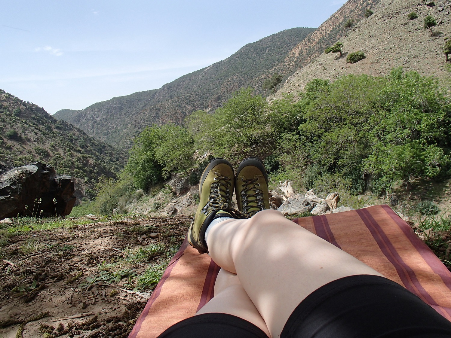 Imlil village in the High Atlas Mountains, gateway to Mount Toubkal trekking routes from Marrakech.