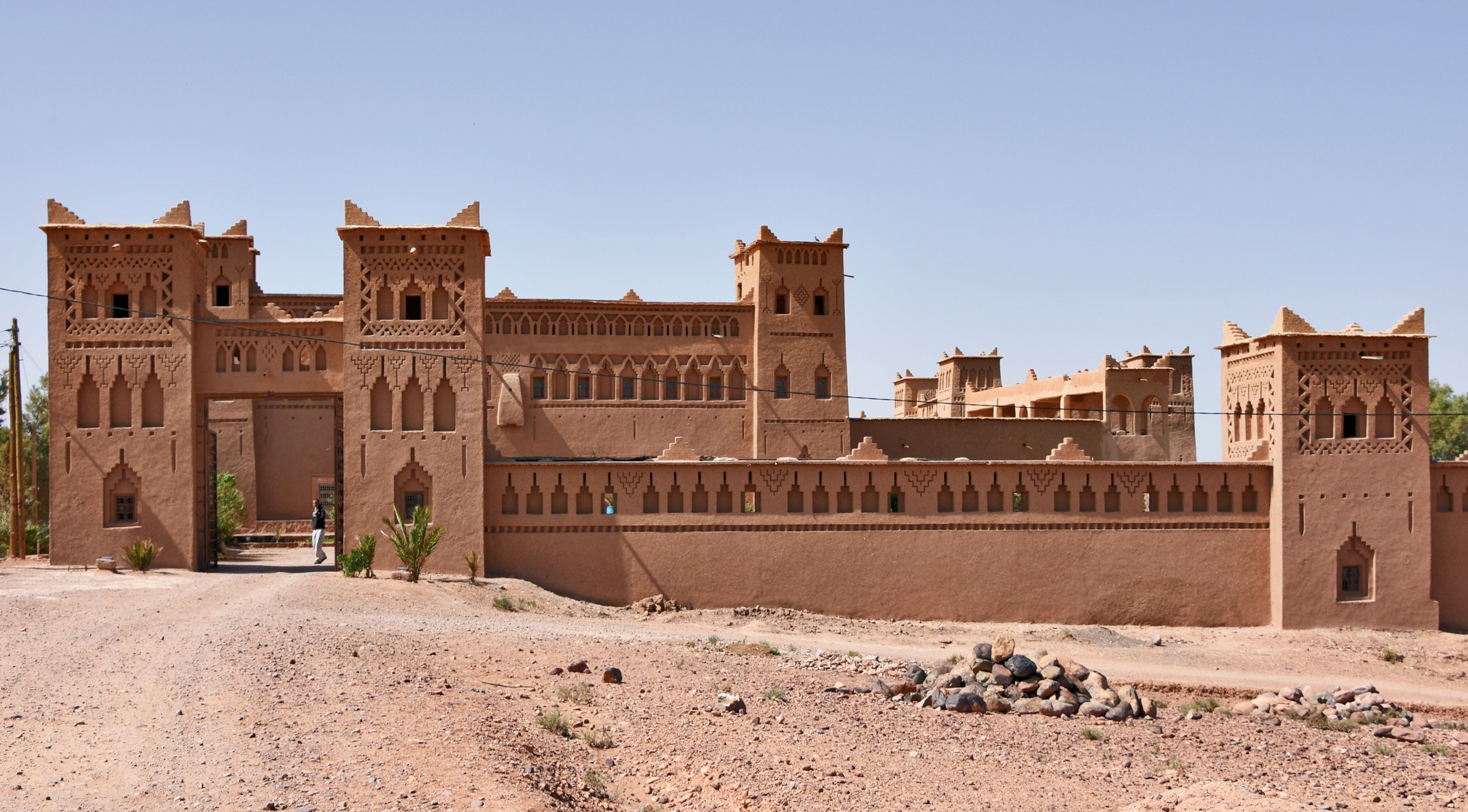 Ouarzazate and Taourirt Kasbah, gateway to southern Morocco and key stop on the kasbah route from Marrakech.