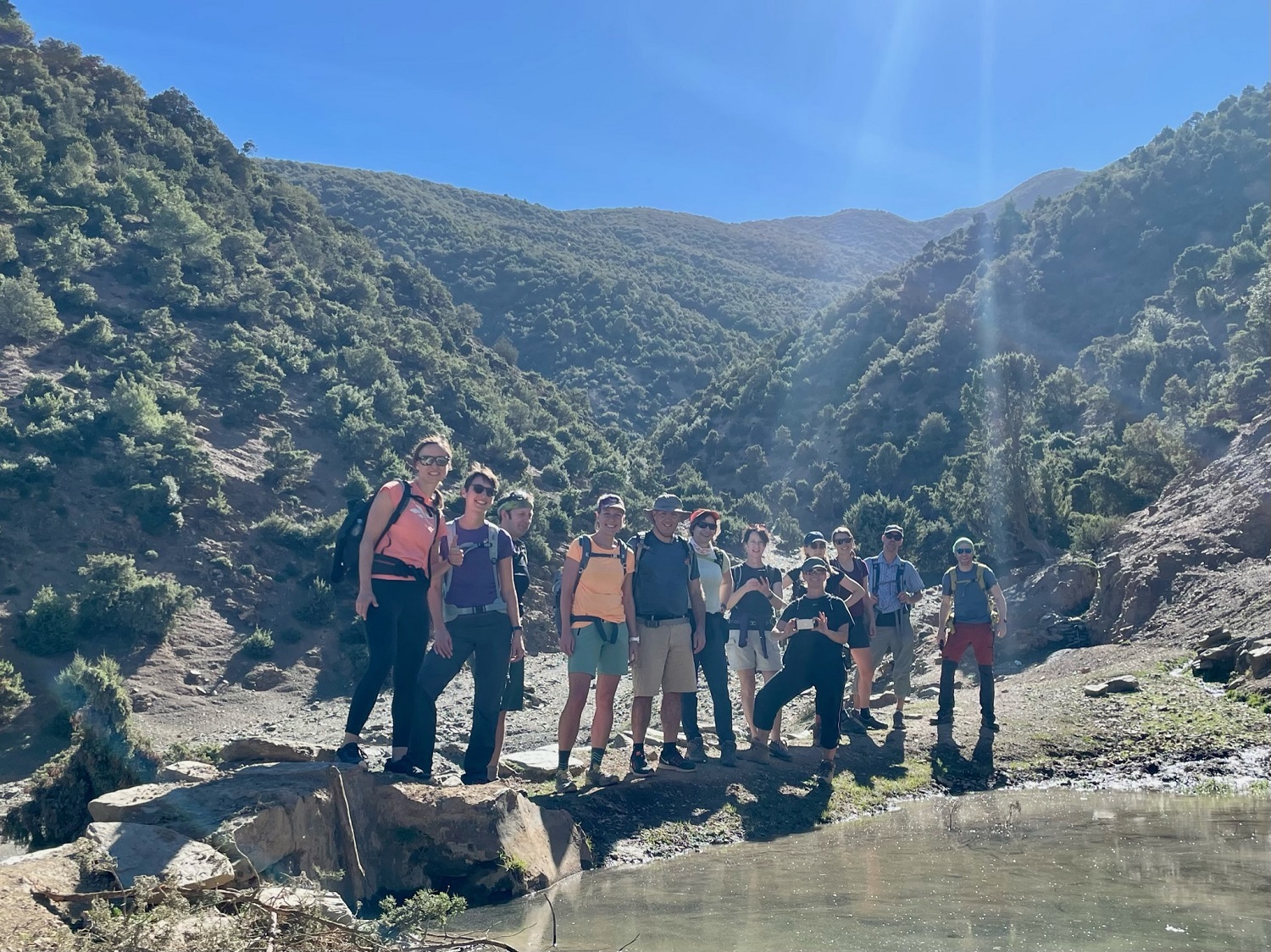 Recovery day in Imlil after Mount Toubkal summit, with Berber villages, terraced fields and High Atlas mountain views.