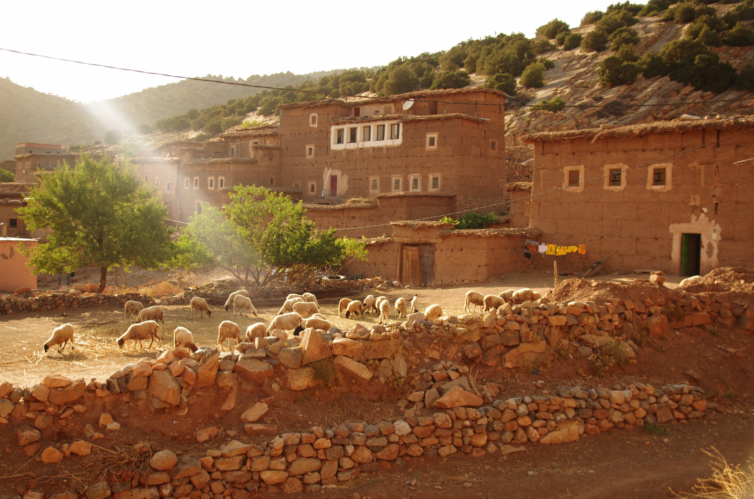 Aït Bouguemez cultural day with village paths, Sidi Moussa, local families and High Atlas women’s community experiences.