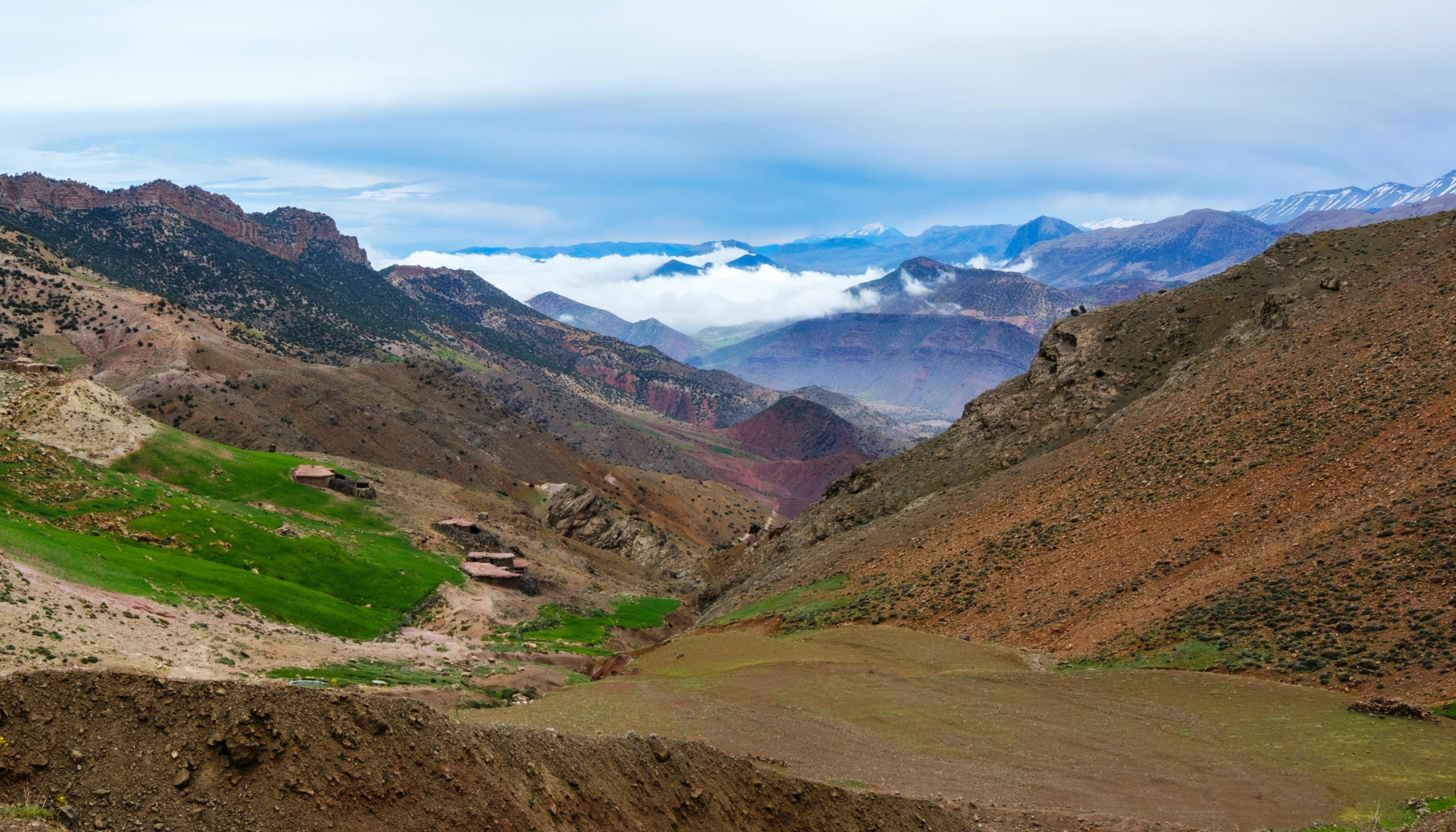 Imi n’Ifri natural bridge near Demnate, a scenic geological stop between Marrakech and the hidden valleys of the High Atlas.